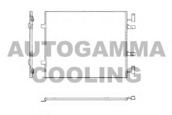 AUTOGAMMA 104918 Condenser, air conditioning
